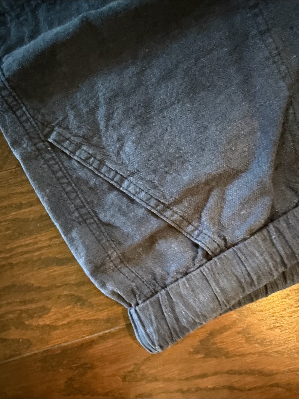 Liz Claiborne Women’s Navy Linen Pants, Size L - Picture 4 of 6